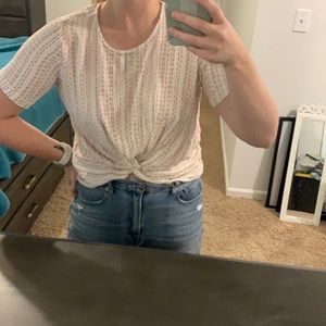 Large tie up top from potters pot